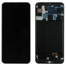 Дисплей Samsung Galaxy A50 SM-A505 / A50S SM-A507 with frame Black (Original AMOLED)