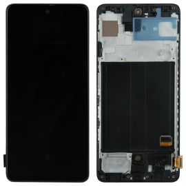 Дисплей Samsung Galaxy A51 SM-A515 with frame Black (Original AMOLED)