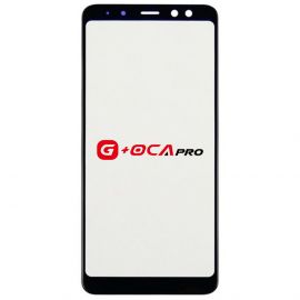 Скло дисплея OCA Pro для Samsung Galaxy A8 2018 SM-A530 Black + OCA (для переклеювання)