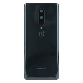 Задня частина корпусу OnePlus 8 Onyx Black (з склом камери)