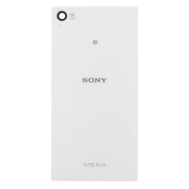 Задня частина корпусу Sony Xperia Z1 C6902 White (з склом камери)