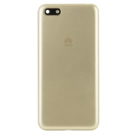 Задня частина корпусу Huawei Y5 Prime 2018 (DRA-L01) Gold (з склом камери)