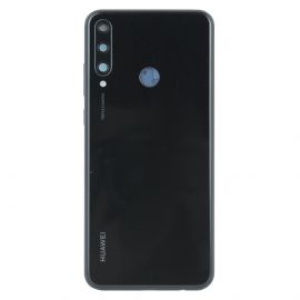 Задня частина корпусу Huawei Y6P Black (з склом камери)