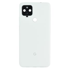Задня частина корпусу Google Pixel 4A 5G Clearly White (з склом камери)
