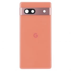 Задня частина корпусу Google Pixel 7A, комплект верх + низ Coral (Red) Original (PRC)