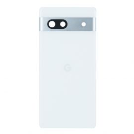 Задня частина корпусу Google Pixel 7A, комплект верх + низ Snow (White)