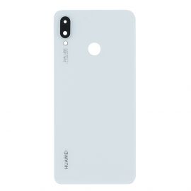 Задня частина корпусу Huawei P Smart Plus / Nova 3i (INE-LX1) White (з склом камери)