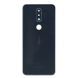 Задня частина корпусу Nokia 7.1 Blue (з склом камери)