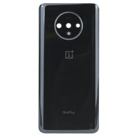Задня частина корпусу OnePlus 7T Black (з склом камери)