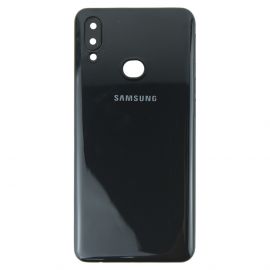 Задня частина корпусу Samsung Galaxy A10S SM-A107 Black (з склом камери)