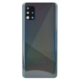 Задня частина корпусу Samsung Galaxy A51 SM-A515 Black (з склом камери)