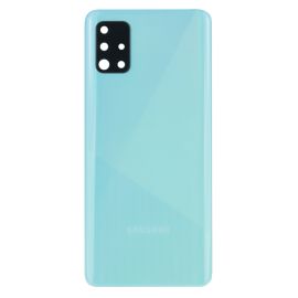 Задня частина корпусу Samsung Galaxy A51 SM-A515 Blue (з склом камери)