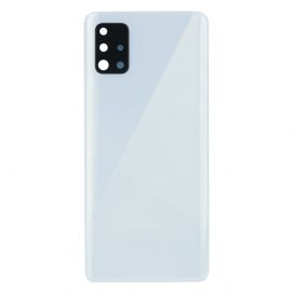 Задня частина корпусу Samsung Galaxy A51 SM-A515 White (з склом камери)