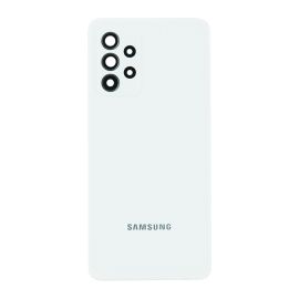 Задня частина корпусу Samsung Galaxy A52 SM-A525 / A526 / A528 White (з склом камери)