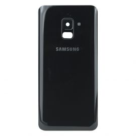 Задня частина корпусу Samsung Galaxy A8 2018 SM-A530 Black (з склом камери)