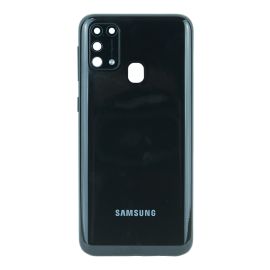 Задня частина корпусу Samsung Galaxy M31 SM-M315 Black (з склом камери)