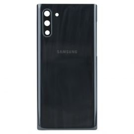 Задня частина корпусу Samsung Galaxy Note 10 SM-N970 Aura Black (з склом камери)