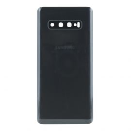 Задня частина корпусу Samsung Galaxy S10 Plus SM-G975 Black (з склом камери)