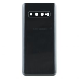 Задня частина корпусу Samsung Galaxy S10 SM-G973 Black (з склом камери)