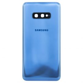 Задня частина корпусу Samsung Galaxy S10E SM-G970 Blue (з склом камери)