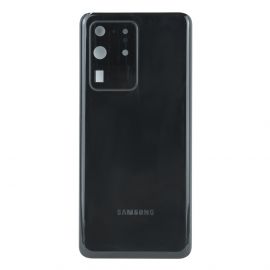 Задня частина корпусу Samsung Galaxy S20 Ultra SM-G988 Black (з склом камери)