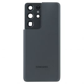 Задня частина корпусу Samsung Galaxy S21 Ultra SM-G998 Phantom Black (з склом камери)