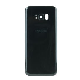 Задня частина корпусу Samsung Galaxy S8 Plus SM-G955 Midnight Black (з склом камери)