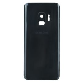 Задня частина корпусу Samsung Galaxy S9 SM-G960 Midnight Black (з склом камери)
