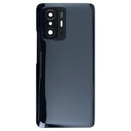 Задня частина корпусу Xiaomi 11T Meteorite Gray (з склом камери)