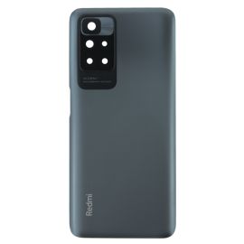 Задня частина корпусу Xiaomi Redmi 10 / Redmi 10 Prime Carbon Gray (з склом камери)