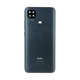 Задня частина корпусу Xiaomi Redmi 9C Grey (з склом камери)