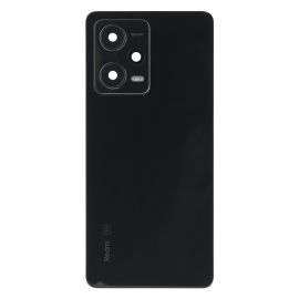 Задня частина корпусу Xiaomi Redmi Note 12 Pro 5G Onyx Black (Midnight Black) (з склом камери)