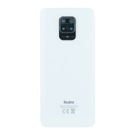 Задня частина корпусу Xiaomi Redmi Note 9S / Note 9 Pro Glacier White (з склом камери)