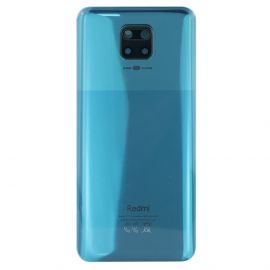 Задня частина корпусу Xiaomi Redmi Note 9S / Note 9 Pro Tropical Green (з склом камери)