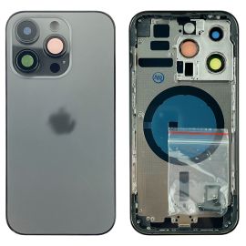 Корпус iPhone 14 Pro (з кнопками та SIM-лотком) Black Original (PRC) (EU/UK: SIM + E-SIM)