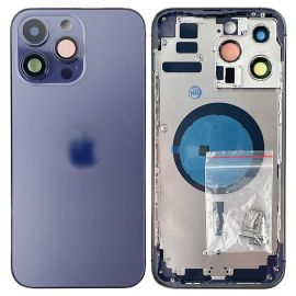 Корпус iPhone 14 Pro Max (з кнопками та SIM-лотком) Deep Purple Original (PRC) (EU/UK: SIM + E-SIM)