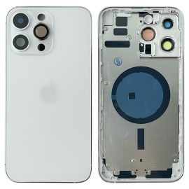 Корпус iPhone 14 Pro Max (з кнопками та SIM-лотком) Silver Original (PRC) (EU/UK: SIM + E-SIM)