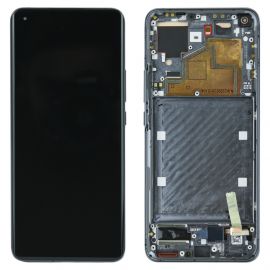 Дисплей Xiaomi Mi 11 5G OR 100% (Service Pack) with frame Black (Dark Tarnish)