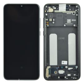 Дисплей Xiaomi Mi 9 Lite OR 100% (Service Pack) with frame Black (Tarnish)