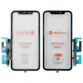 Тачскрін OCA Pro для iPhone 11 (6.1") з рамкою OR + OCA (з мікросхемою)