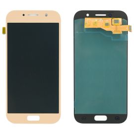 Дисплей Samsung Galaxy A5 2017 SM-A520 OLED Gold (без логотипу)
