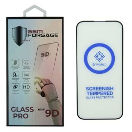 Захисне скло Premium Tempered Glass для iPhone 15 Pro (6.1') Black