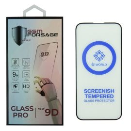 Захисне скло Premium Tempered Glass для iPhone 15 Pro Max (6.7') Black