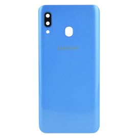 Задня частина корпусу Samsung Galaxy A30 SM-A305 Blue (з склом камери) Original (PRC)