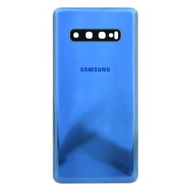 Задня частина корпусу Samsung Galaxy S10 Plus SM-G975 Blue (з склом камери)