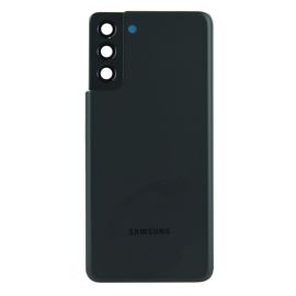 Задня частина корпусу Samsung Galaxy S21 Plus SM-G996 Phantom Black (з склом камери)