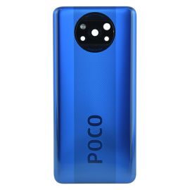 Задня частина корпусу Xiaomi Poco X3 / Poco X3 Pro Frost Blue (з склом камери)