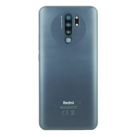 Задня частина корпусу Xiaomi Redmi 9 Grey (Black) (з склом камери)