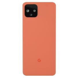 Задня частина корпусу Google Pixel 4 Orange (з склом камери)