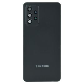 Задня частина корпусу Samsung Galaxy A72 SM-A725 Black (з склом камери)